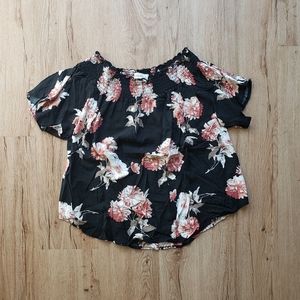 Abercrombie and Fitch Off-The-Shoulder Top